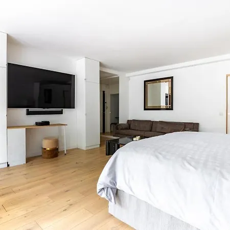 דירה Passy Ranelagh Superbe Avec Terrasse פריז